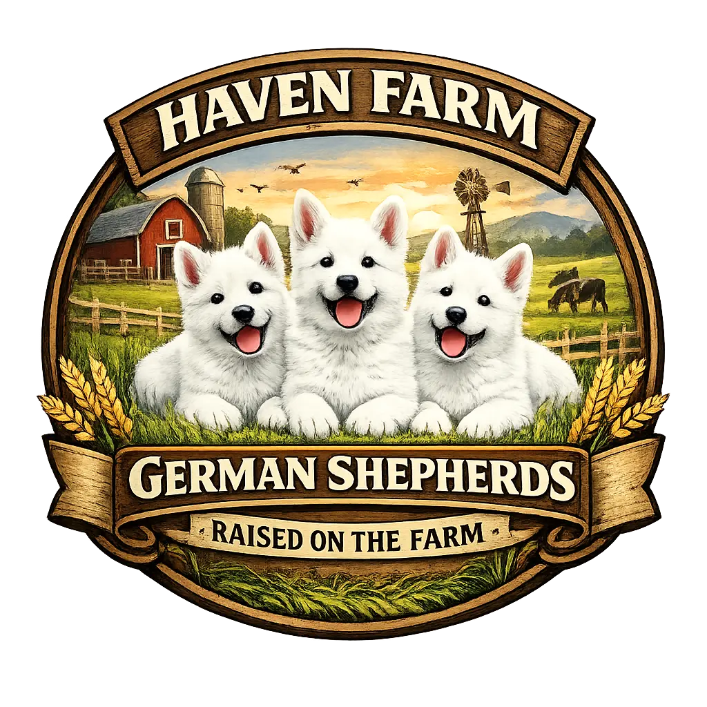 German Shepherd Puppies Logo